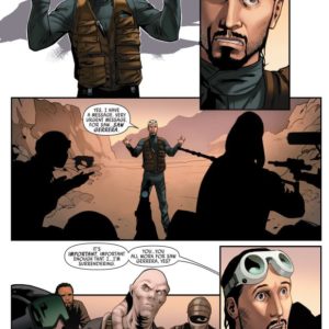 Star Wars - Rogue One Adaptation 1 - Page showing the defector being captured