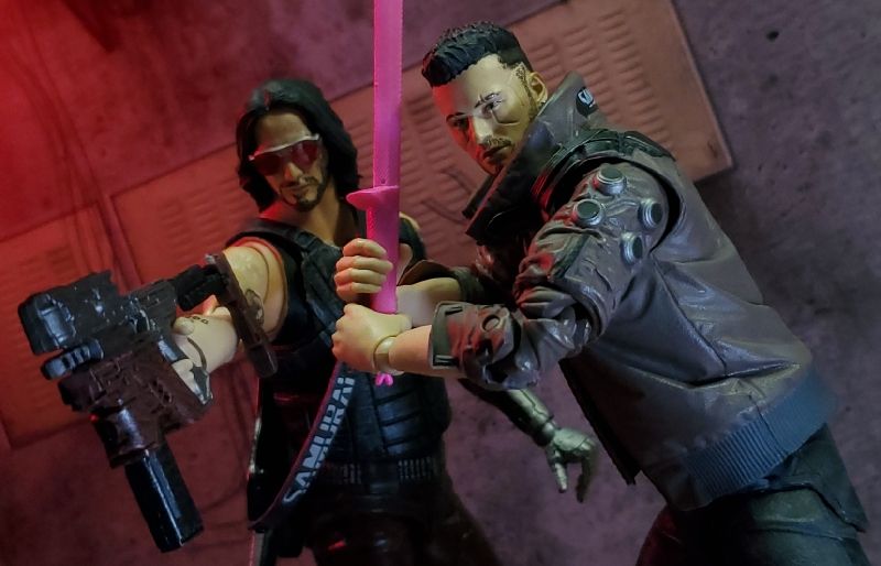 McFarlane Toys Cyberpunk 2077 V Action Figure Review