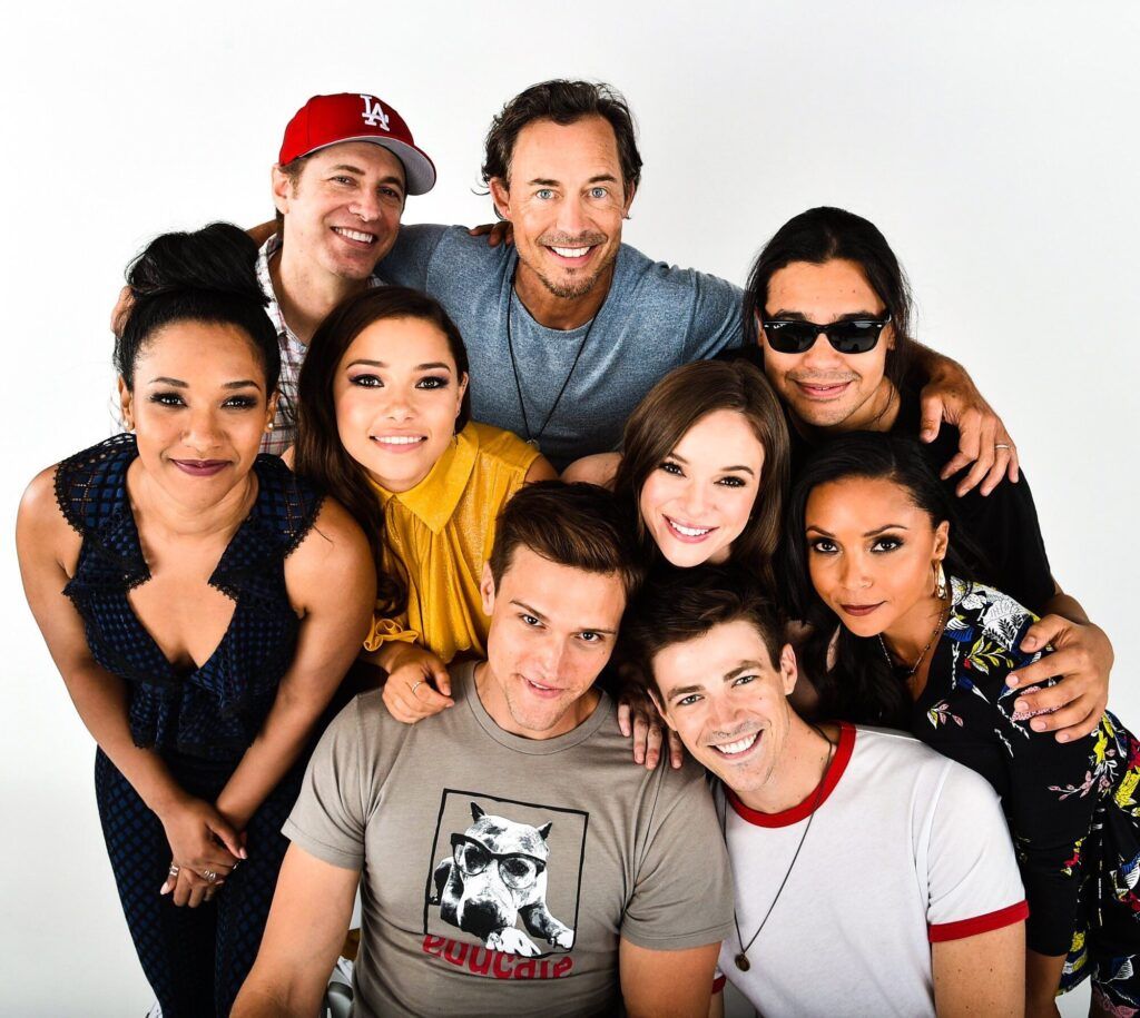 The Cast of "The Flash" Spends An Evening Together On "Stars In The