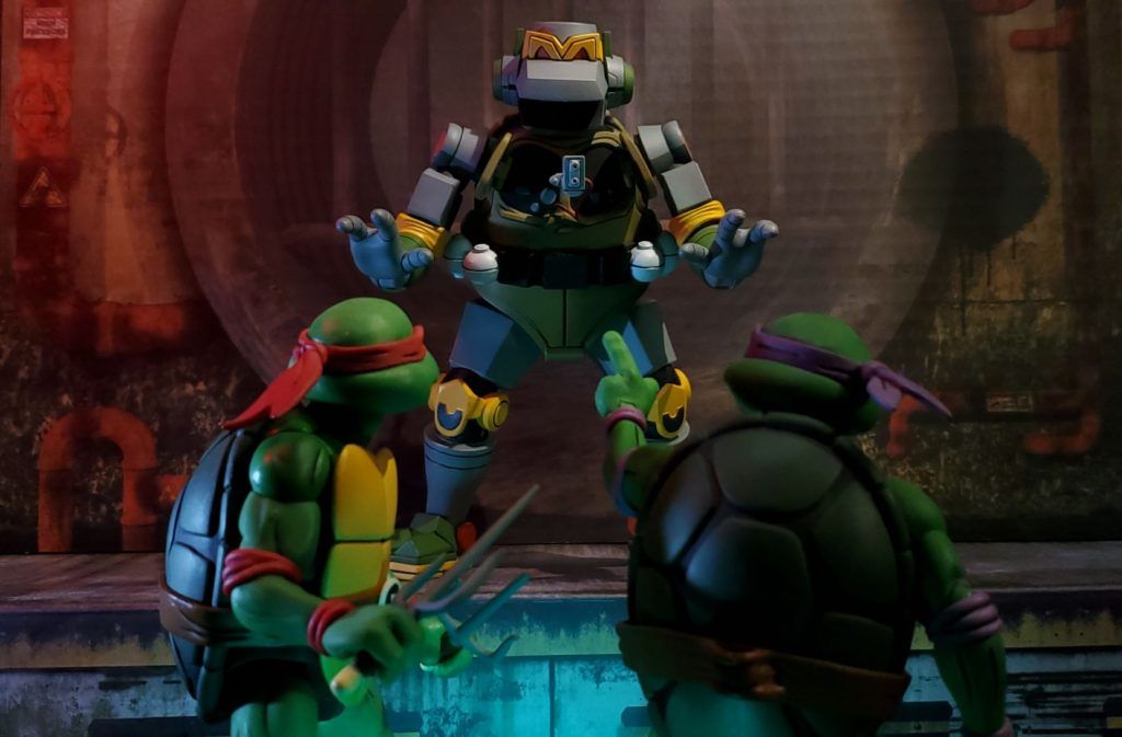 neca teenage mutant ninja turtles the mighty metalhead exclusive action figure