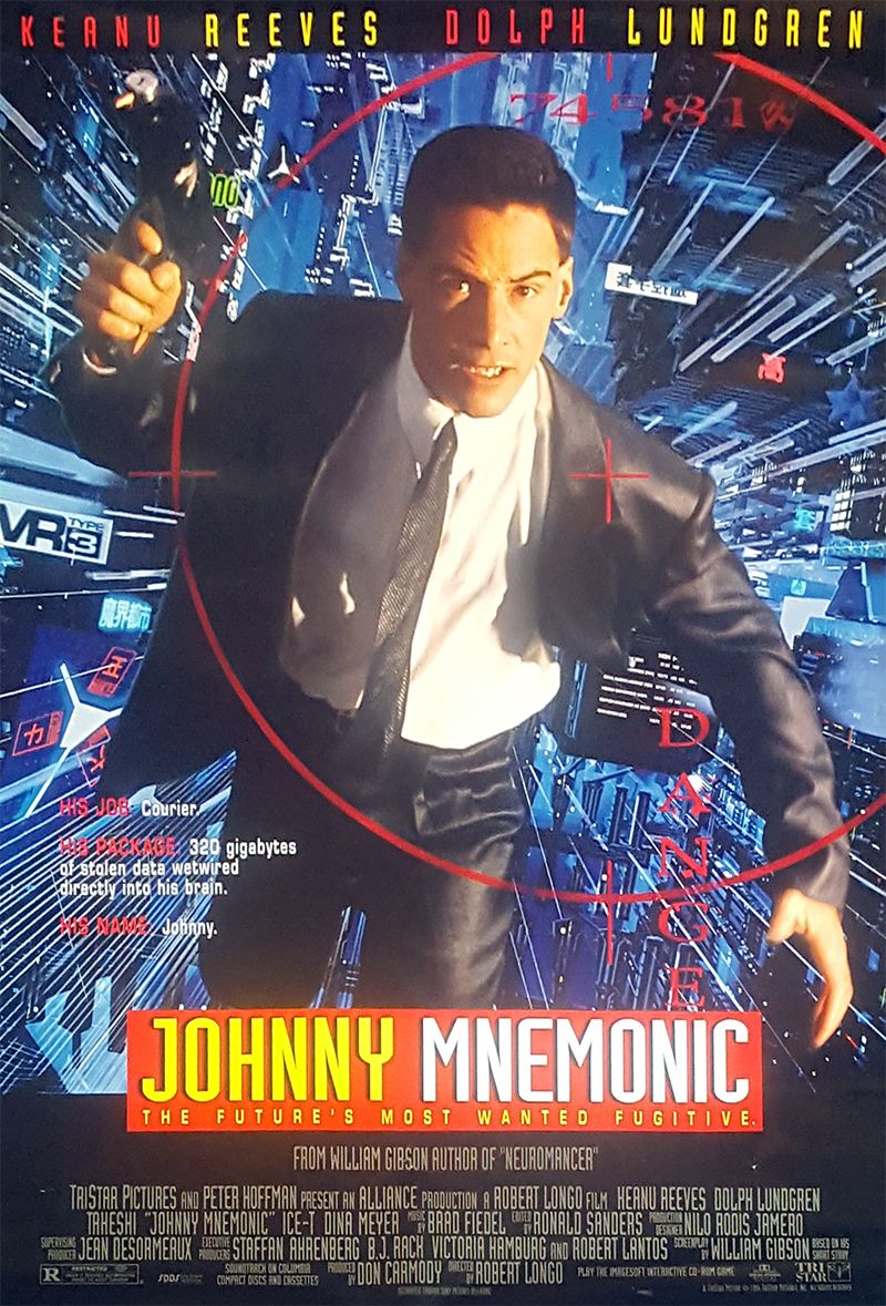 Retro Movie Review Johnny Mnemonic Comic Crusaders