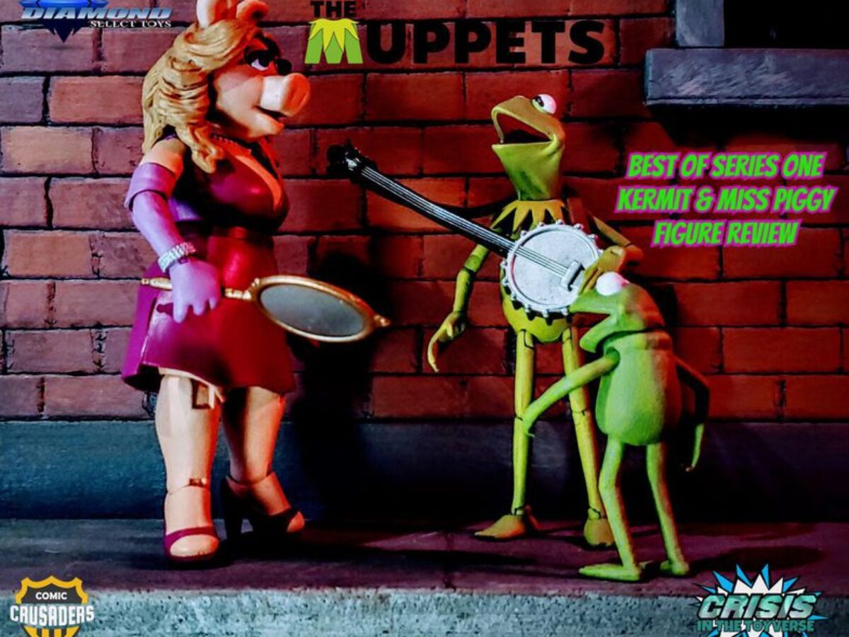 Diamond Select Toys Best of The Muppets Series One Kermit The Frog And Miss  Piggy Figure Review - COMIC CRUSADERS