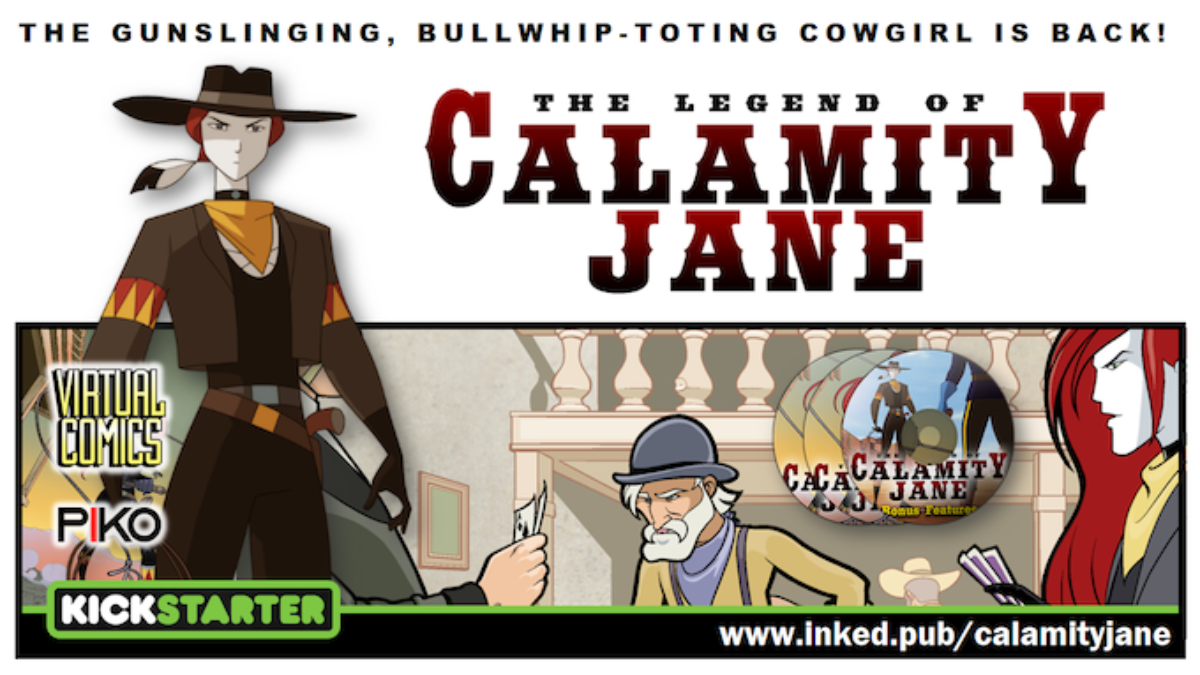 Calamity Jane 25th Ann DVD: The Gunslinging Bullwhip-totting Cowgirl is  BACK - COMIC CRUSADERS