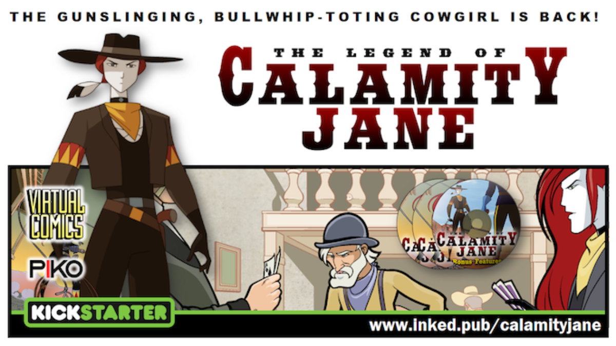 Calamity Jane 25th Ann DVD: The Gunslinging Bullwhip-totting Cowgirl is BACK - COMIC CRUSADERS Calamity Jane 25th Ann DVD: The Gunslinging Bullwhip-totting Cowgirl is BACK - COMIC CRUSADERS